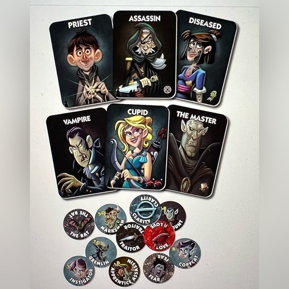 One Night Ultimate Vampire – Scary Fun Party Game for Kids & Families NWT - Picture 3 of 8